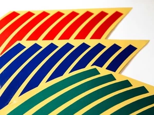Wheel Decal Rim Tape Stripes Triumph Daytona 600 675 955i Sprint ST Speed Triple - Imagen 1 de 2