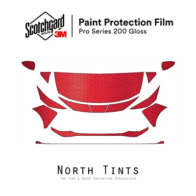 Sujetador transparente 3M PRO PreCut protección pintura PPF para Hyundai Elantra N 2021-2023 Kit Foto 1 de 4