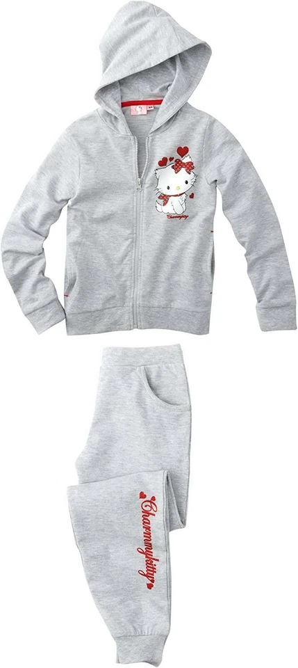 Conjunto de 2 chándal gris Charmmy Kitty para niña Foto 1 de 1