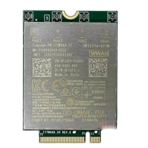 Dell Latitude 7400 7424 5420 5424 Snapdragon X20 LTE 4G Karta DW5821E 0PJ8F9 - Zdjęcie 1 z 2