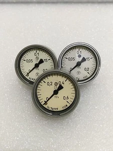 3 Pcs. USSR Vintage Mini Pressure Gauges industrial Manometrs Garage Decor.# 10 - Picture 1 of 11