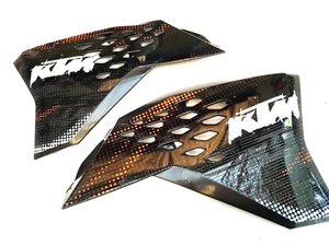 nos Genuine KTM spoiler kit black 450 530 exc 2008-2009 7730805410030D - Foto 1 di 6