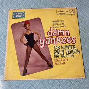 DAMN YANKEES - Richard Adler, Jerry Ross - LP Soundtrack RCA LOC-1047 - Picture 1 of 10