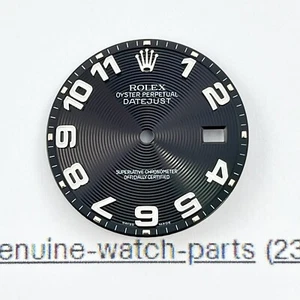 Genuine Rolex Datejust 36mm 116200 116234 Concentric Black Dial Cal 3135 3035 - Imagen 1 de 4