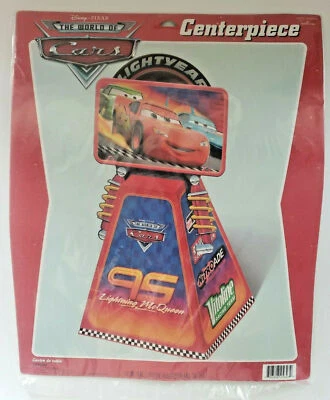 Hallmark Party Disney Pixar Cars Table Centerpiece 17 Inch Tall Birthday WS3B - Image 1 of 4