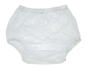 3 pairs * New  ADULT   PLASTIC PANTS  PVC  incontinence # P005-7 - Picture 1 of 12