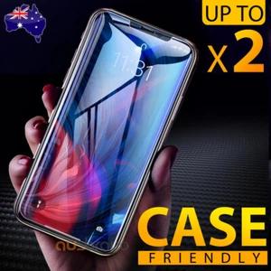 Tempered Glass Screen Protector Apple iPhone 16 15 14 13 12 11 Pro XR Max 8 Plus - Picture 1 of 47