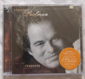 Classic Perlman: Rhapsody (CD, 2002, Sony Classical) NEW with FREE S&H! LOOK! 👀 - Picture 1 of 4