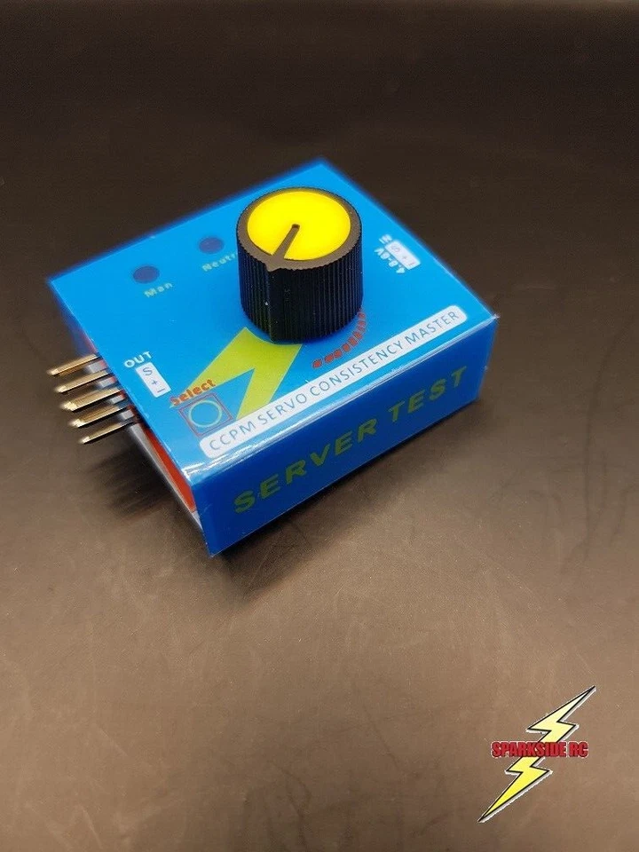 RC Servo Tester 3CH ECS Consistency Speed Controller Power Channels CCPM - Image 1 of 4