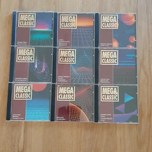Mega Classic 9 CD Sammlung Brahms Grieg Händel Vivaldi Ravel Debussy uvm. - Imagen 1 de 2