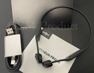 Shokz OpenRun Pro 2 Bone Conduction Open-Ear Sport Headphones -Black (S820) - Picture 1 of 7