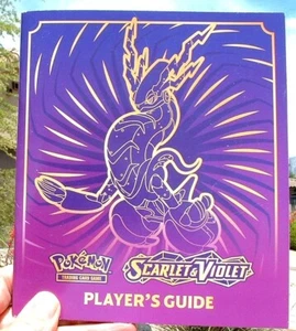 Official Pokemon TCG Purple Scarlet & Violet Player’s Guide Book - Picture 1 of 2