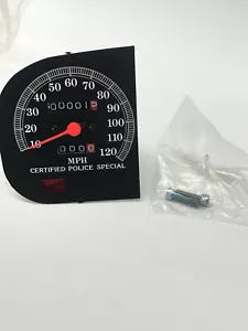 NOS OEM Genuine Harley Davidson SPEEDOMETER POLICE P/N 67232-82D NEW - Picture 1 of 6