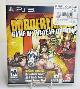 Borderlands Game of the Year Ed. (Sony Playstation 3, 2010) COMPLETE & TESTED - Picture 1 of 3