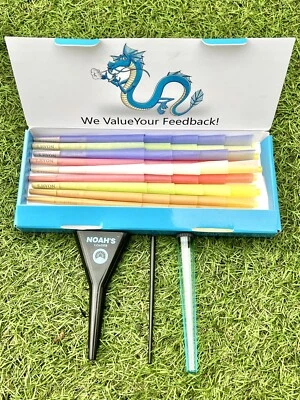 NOAHS RAINBOW pack of 50 pre-rolled king-size cones smoking rolling cones