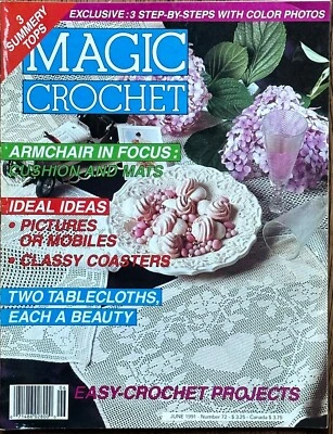 MAGIC Crochet Magazine - 1991 (#72) - Image 1 of 4
