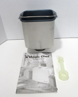 Magic Chef 1.5 lb. Breadmaker Pan & Recipe Book Model CBM-310 Replacement Parts - Image 1 of 4