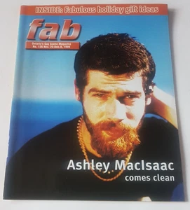 Ashley MacIsaac Gay Fiddler Y2K Holiday 1999 LGBTQ Ontario Magazine FAB - Bild 1 von 10
