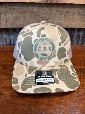 Nuevo C&B Granja + Exterior Richardson 112 Cosecha Pato Camuflaje Marrón Claro Camionero Foto 1 de 4