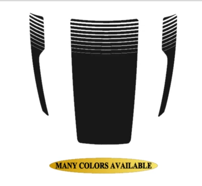 Adesivo adesivo de vinil blackout capô ajuste gráfico Toyota Corolla Cross 2020-2024 - Imagem 1 de 2