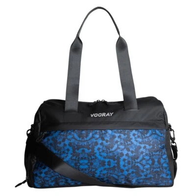 Nuevo bolso de gimnasio de lona VOORAY Trainer azul y negro -  Foto 1 de 4