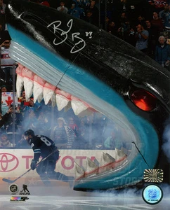 Brent Burns San Jose Sharks Signed Autographed Game Introduction 8x10 PF - Picture 1 of 2