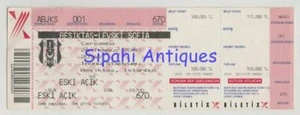 BESIKTAS - BOLETO DE FÚTBOL PARTIDO DE LA LIGA DE CAMPEONES 2000 LEVSKI SOFIA - Imagen 1 de 2