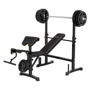Everfit 10 In 1 Weight Bench Adjustable Home Gym Station Bench Press 330KG - Picture 1 of 7