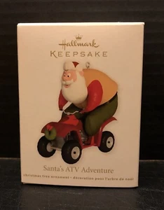 Santa's ATV Adventure - Hallmark Keepsake Ornament - 2012 - Ligeramente usado - Imagen 1 de 11