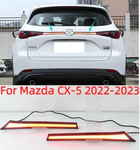 2PCS LED Rear Trunk Lamp Driving Turn Brake Light For Mazda CX-5 2022-2023 - Picture 1 of 5