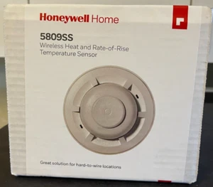 Brand New Honeywell 5809SS Wireless Fixed Heat & Rate-of-Rise Temperature Sensor - Picture 1 of 6