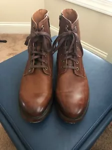 Frye Bowery Lace Up Boots, Mens Size 9D - Picture 1 of 6