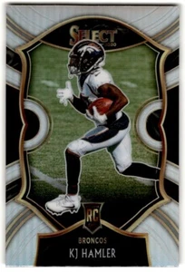 2020 Panini Select Prizm Silver KJ Hamler Rookie #67 Denver Broncos - Picture 1 of 2