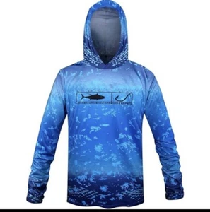 Fishing Shirts for Men Long Sleeve, Mens Fishing Shirts Long Sleeve Hooded, - Picture 1 of 1