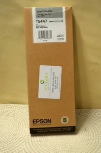 Genuine Original Epson T5447 Light Black Stylus pro 4000 9600 Date 2009 - Picture 1 of 1