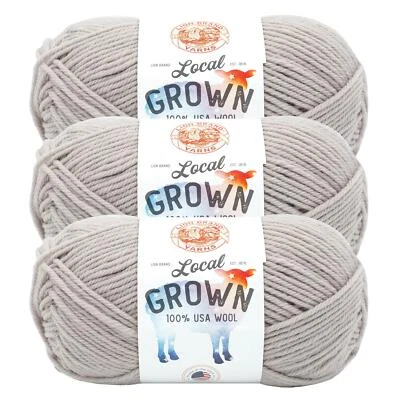 (3 Pack) Lion Brand Yarn 668-146AL Local Grown Yarn, Quail - Image 1 of 4