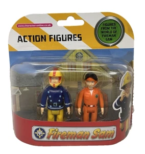Fireman Sam 2 Figure Pack - Quad Bike Sam and Pilot Tom Thomas - Picture 1 of 5