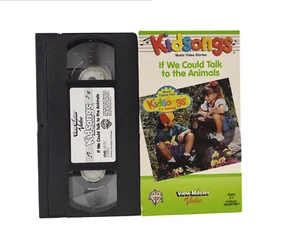 Kidsongs If We Could Talk To Animals VHS 1994 Musikvideo Kinderlieder Familienfilm - Bild 1 von 7