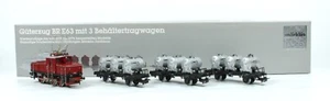 H0 Märklin 2874 Güterzug Mit Elektrolok BR E63 Mit Behälterwagen, OVP - Bild 1 von 7