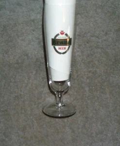 Brand Wylre Holland Beer Glass, Netherlands Brewery 7 1/2" Tall 2" Diam At Rim - Picture 1 of 3