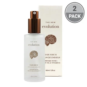 Evolution Natural Argan Oil & Vitamin E Hair Pumped Serum For Hair Growth 2 Pack - Picture 1 of 7