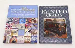 ThriftCHI ~ (2) Vtg Craft Books - Quilters Guide + Painted Crafts - Bild 1 von 9