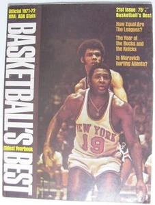 1971-72 Mejor Anuario de Baloncesto Lew Alcindor, Quiosco Willis Reed - Imagen 1 de 4
