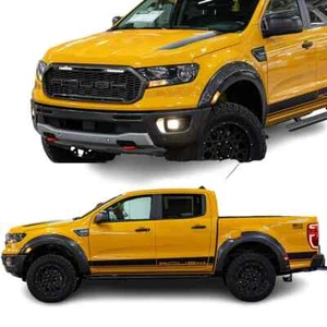 Rayas de letras laterales con capó calcomanías pegatinas envoltura kit para Ford Ranger - Imagen 1 de 2