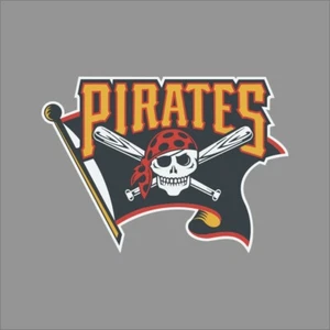Pittsburgh Pirates #4 MLB Team Pro Sports Vinyl Sticker Decal Car Window Wall - Picture 1 of 4