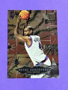 1996-97 Fleer Metal Chris Webber Metal Shredders #248 Washington Bullets (Ñ) - Bild 1 von 2