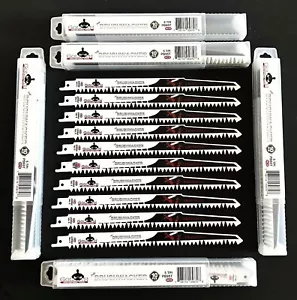 50 HOJAS DE SIERRA RECÍPROCAS DE PODA GOLIATH INDUSTRIAL 9" THE CEPILLOWACKER 5TPI - Imagen 1 de 2