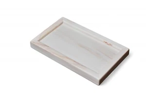 Rectangle Shape Marble Tray For Bathroom, Kitchen Serving, Dining Table - Picture 1 of 6