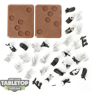 Flames of War - Finnisches MG Team - teilweise bemalt - Bild 1 von 1