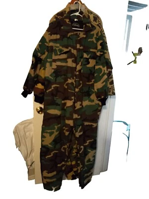 Vintage All Weather Camouflage Coveralls Jumpsuit Size XL - Image 1 of 3